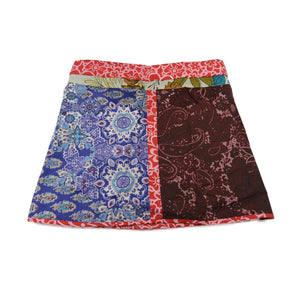 Sommerrock Minirock Wenderock Wickelrock aus Baumwolle -  Eilla Short 124 Nijens