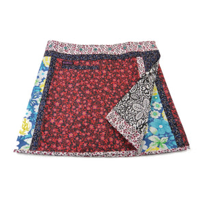 Sommerrock Minirock Wenderock Wickelrock aus Baumwolle -  Eilla Short 129 Nijens