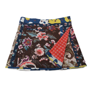 Sommerrock Minirock Wenderock Wickelrock aus Baumwolle -  Eilla Short 130 Nijens