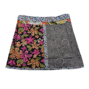 Sommerrock Minirock Wenderock Wickelrock aus Baumwolle -  Eilla Short 132 Nijens