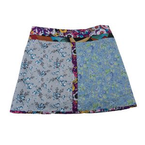 Sommerrock Minirock Wenderock Wickelrock aus Baumwolle -  Eilla Short 133 Nijens