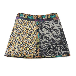 Sommerrock Minirock Wenderock Wickelrock aus Baumwolle -  Eilla Short 137 Nijens