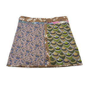 Sommerrock Minirock Wenderock Wickelrock aus Baumwolle -  Eilla Short 138 Nijens