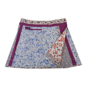 Sommerrock Minirock Wenderock Wickelrock aus Baumwolle -  Eilla Short 139 Nijens