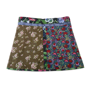 Sommerrock Minirock Wenderock Wickelrock aus Baumwolle -  Eilla Short 141 Nijens