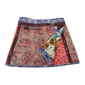 Sommerrock Minirock Wenderock Wickelrock aus Baumwolle -  Eilla Short 142 Nijens