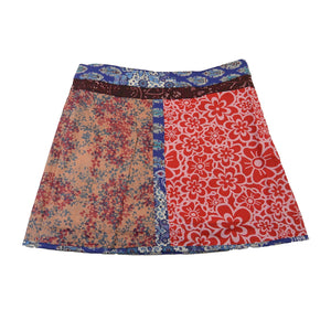 Sommerrock Minirock Wenderock Wickelrock aus Baumwolle -  Eilla Short 142 Nijens