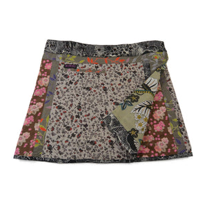 Sommerrock Minirock Wenderock Wickelrock aus Baumwolle -  Eilla Short 143 Nijens