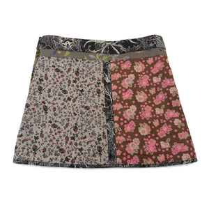 Sommerrock Minirock Wenderock Wickelrock aus Baumwolle -  Eilla Short 143 Nijens