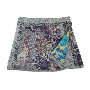 Sommerrock Minirock Wenderock Wickelrock aus Baumwolle -  Eilla Short 148 Nijens