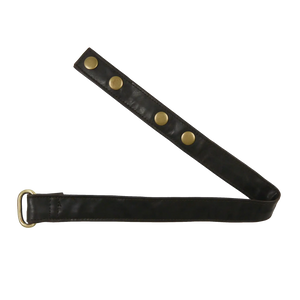 Nijens Gürtel-Verlängerung für XXXL Hüfttaschen aus Leder Schokobraun F-206