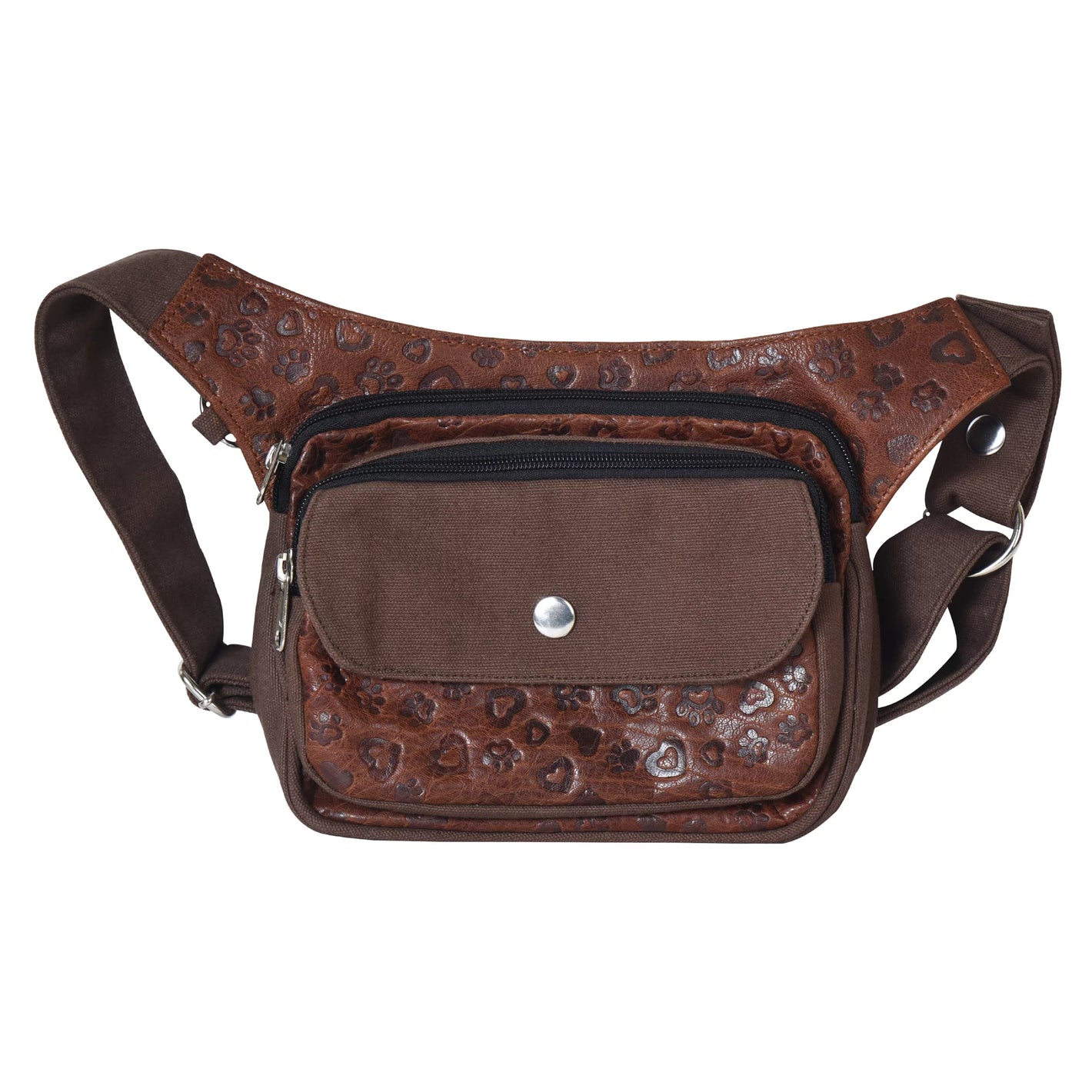 Gassi-Tasche Leder Vintage - Frankfurt - 4828