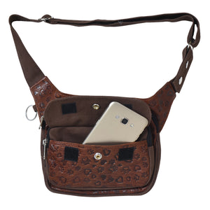 Gassi-Tasche Leder Vintage - Frankfurt - 4828