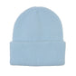 Long Beanie Mütze mit doppeltem Umschlag aus Wolle  Hellblau Tucana-02