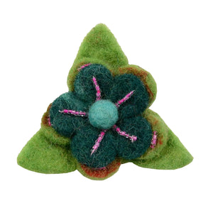 Filz Accessoires Blumen- Haargummi aus Wolle 125-130 Nijens Shop