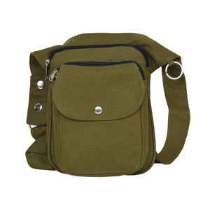 Olivgrüne Gassi-Tasche - Ideal für Spaziergänge in der Natur - Freiburg ND 62 Nijens Shop