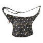 Rückansicht der Tasche mit geöffneten Gurt und Schlaufen für das Befestigen eines Beingurts - Brandenburg 71038 Nijens Shop