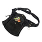 Gassi-Tasche mit Flaschenhalter "Brandenburg" Cord Schwarz (103)