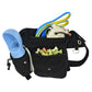 Gassi-Tasche mit Flaschenhalter "Brandenburg" Cord Schwarz (103)
