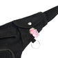 Gassi-Tasche mit Flaschenhalter "Brandenburg" Cord Schwarz (103)