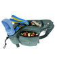 Gassi-Tasche mit Flaschenhalter "Brandenburg" Cord Salbei (119)