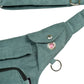 Gassi-Tasche mit Flaschenhalter "Brandenburg" Cord Salbei (119)