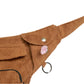 Cord Gassi-Tasche „Brandenburg“ in Goldbraun, mit Kotbeutelspender.