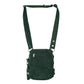 Gassi-Tasche mit Flaschenhalter „Konstanz“ Cord Tannengrün (111)
