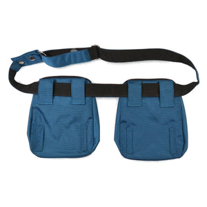 Doppelte Gassi-Tasche - Wasserabweisend, Petrolblau - Dresden 7106 Nijens Shop