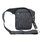 Gassi-Tasche "Freiburg" Baumwoll-Canvas Pfotendesign Schwarz (734)