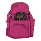 Gassi-Tasche mit Flaschenhalter „Konstanz“ Wasserabweisend Fuchsia (71011)