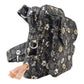 Gassi-Tasche mit Flaschenhalter „Konstanz“ Pfotendesign Schwarz 71038
