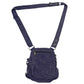 Gassi-Tasche mit Flaschenhalter „Konstanz“ Cord Lavendelviolett (102)