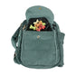 Gassi-Tasche mit Flaschenhalter „Konstanz“ Cord Salbei (119)
