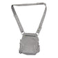 Gassi-Tasche mit Flaschenhalter „Konstanz“ Cord Hellgrau (123)