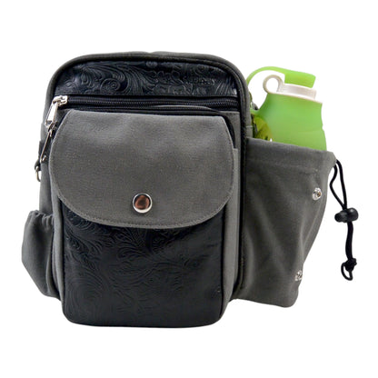 Multifunktionale Gassi-Tasche mit Trinkflaschenhalter - Konstanz Vintage F-135