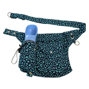 Hundetasche mit Flaschenhalter und blauer Hundetrinkflasche - Brandenburg 52 Nijens Shop