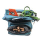 Gassi-Tasche "Super-Hannover" Baumwoll-Canvas Petrol (04)