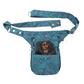 Gassi-Tasche "Super-Hannover" Baumwoll-Canvas Petrol (04)