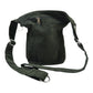 Gassi-Tasche Super-Hannover aus Cord Lodengrün - Rückansicht.