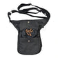 Gassi-Tasche "Super-Hannover" Baumwoll-Canvas Charcoal (Denim 001)