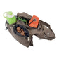 Wasserabweisende Gassi-Tasche mit geöffneten Fächern und darin liegend Hundeleckerlis und Wurf-Dummy - Brandenburg 71021 - Nijens Shop