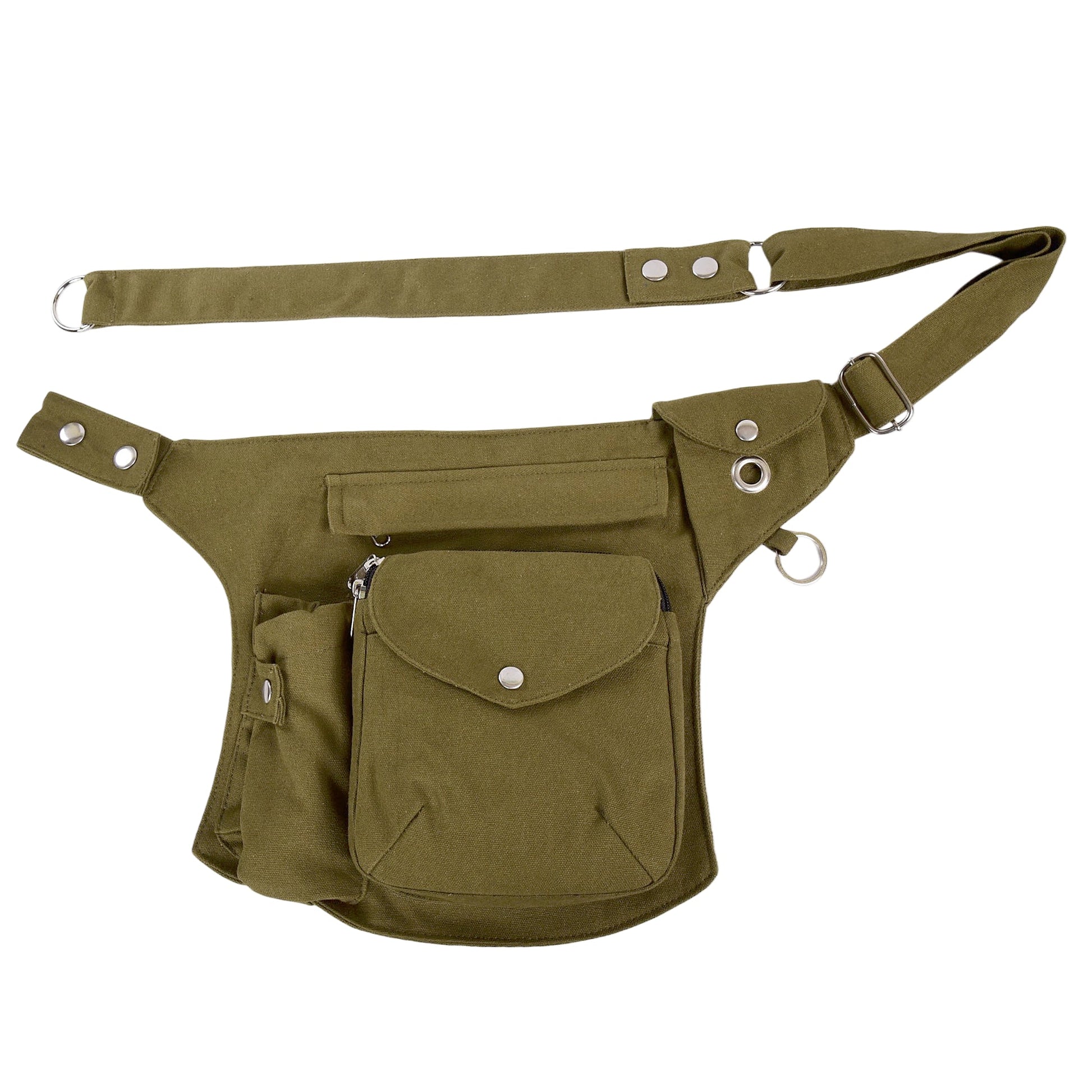 Gassitasche mit Trinkflaschenhalter und viel Stauraum für Trainingsutensilien.