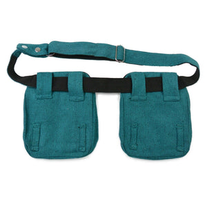 Doppelte Gassi-Tasche - Stoff, Grau - Dresden 2T 021 Nijens Shop
