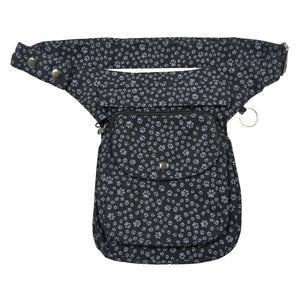 Gassi-Tasche S-XXXL Leckerlitasche mit Hundepfoten-Muster