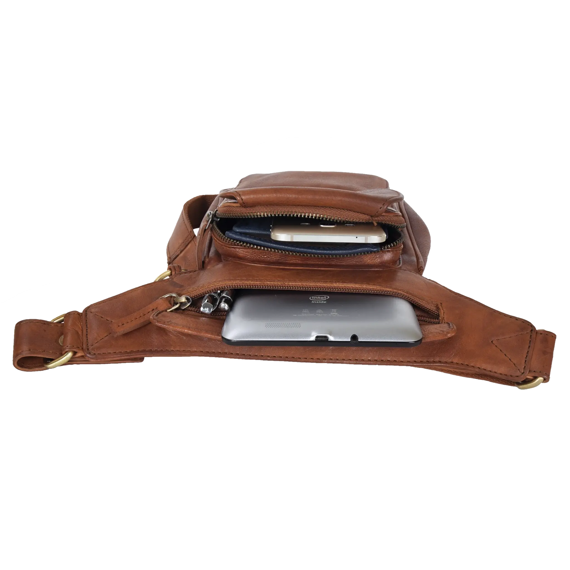 Gassi-Tasche S-XXXL Apache-Leder Hannover NJ-25 1052 Nijens