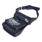 Mandala Embroidery dog walking Bag , water repellent , Sapphire Blue, S-XXXL - Hannover HS 313