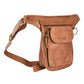 Gassi-Tasche S-XXXL aus Leder Brandy - Hannover HS - 1062