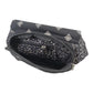 Bauchtasche "Kathmandu" Baumwoll-Stoff Schwarz-Braun (846)