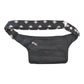 Bauchtasche "Kathmandu" Baumwoll-Stoff Schwarz-Braun (846)